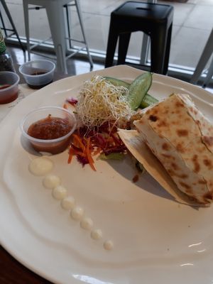 Burrito at Revelations Cafe in Lutz