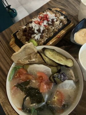 Vegan Sinigang at Cosmic - Poblacion in Makati