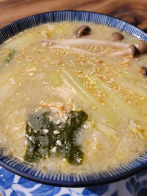 Miso soup at Cosmic - Poblacion in Makati