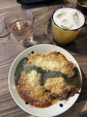 Spinach lasagna   at Cosmic - Poblacion in Makati