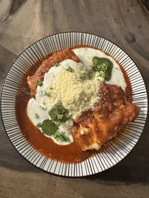 Vegan lasagnea  at Cosmic - Poblacion in Makati