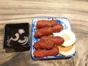 Longanisa (Filipino style sausage)  at Cosmic - Poblacion in Makati