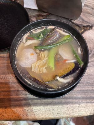 “Miso Soup” (~250) — not recommending!!  at Cosmic - Poblacion in Makati