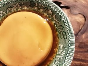Vegan Leche Flan at Cosmic - Poblacion in Makati