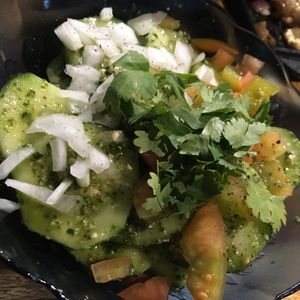 Cucumber salad at Cosmic - Poblacion in Makati