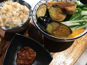 Kare-kare with bagnet at Cosmic - Poblacion in Makati
