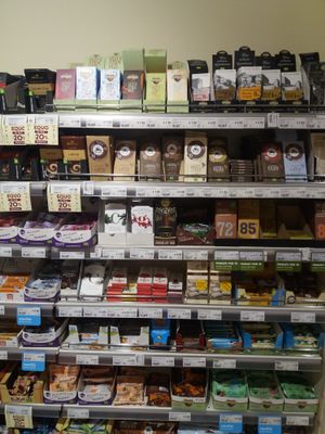 Great chocolate selection at NaturaSi - Piazza Farnese in Rome