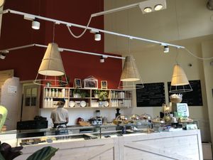 They also serve delicious juices!  at NaturaSi - Piazza Farnese in Rome