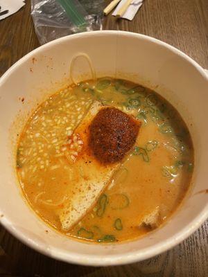 Vegan Miso rekka ramen  at Ramen Danbo in Seattle