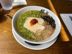 Negi-Goma Ramen at Ramen Danbo in Seattle