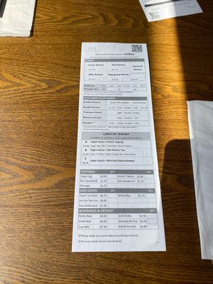 Build your own Ramen at Ramen Danbo in Seattle