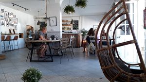 interior at Laundry Lounge in Sagres