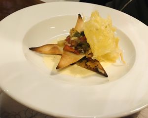 Moussaka  at Caléndula in Mendoza