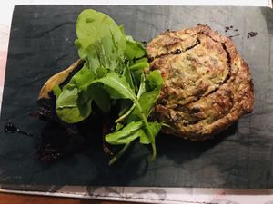 Quiche at Caléndula in Mendoza