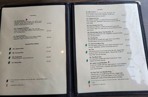 Menu - Noodles at Little Asia in Dundas