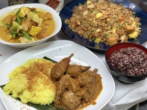 Rendung with Purple Rice at Little Asia in Dundas