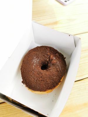 Dirty chocolate donut at SuzyQ Doughnuts - Hintonburg in Ottawa