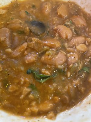 Vegan chilli   at Guacamole Gourmet Mexican Grill in Lisbon