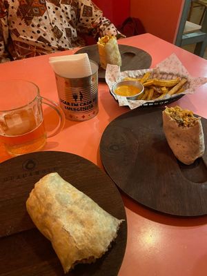 Burritos at Guacamole Gourmet Mexican Grill in Lisbon