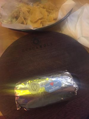 Vegan Burrito at Guacamole Gourmet Mexican Grill in Lisbon