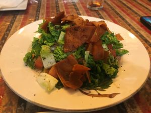 Fattouch at Abou Tayssir in Tangier