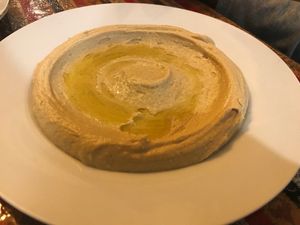 Hummus  at Abou Tayssir in Tangier