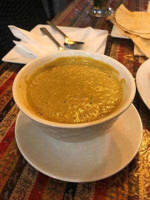 Lentil soup  at Abou Tayssir in Tangier