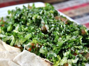 Taboulleh.  at Abou Tayssir in Tangier