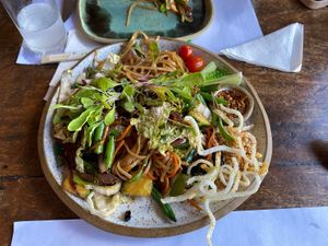 Pad Thai Vegano #Veganuary at Uaithai in Tiradentes