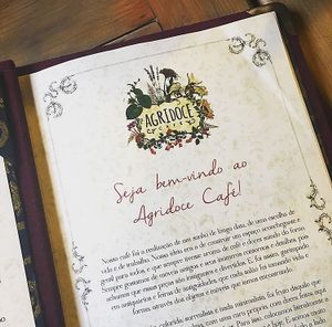 Cardápio  at Agridoce in Porto Alegre
