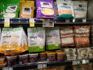 They have alot of vegan dairy free cheeses. at Whole Foods Market in Naples