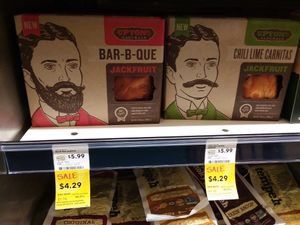 Jackfruit meat substitute at Whole Foods Market in Naples