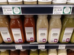 Oil free vegan dressings at Whole Foods Market in Naples