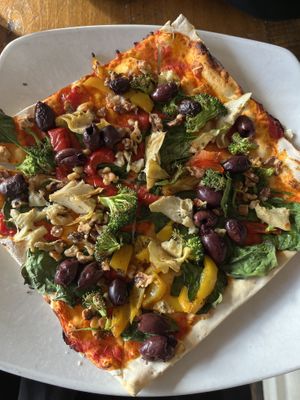   at La Pizzateria in Mont-tremblant