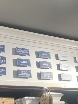   at Gelateria La Romana in Rome