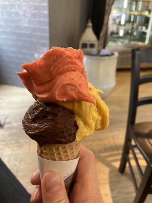   at Gelateria La Romana in Rome