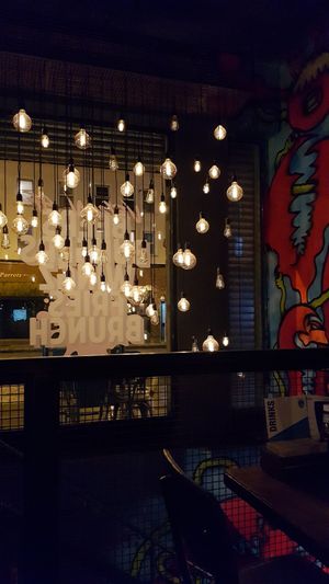 Interior at Biff's x Brewdog - Dalston in North London