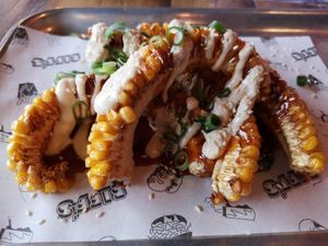 Corn ribs at Biff's x Brewdog - Dalston in North London