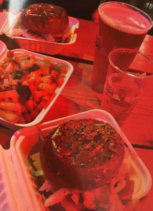 😋 at Biff's x Brewdog - Dalston in North London
