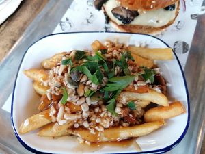Side poutine at Biff's x Brewdog - Dalston in North London