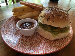 El Vegetariano Sandwich  at Gypsea in Puerto Viejo De Talamanca