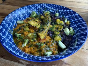 The Caribbean bowl at Gypsea in Puerto Viejo De Talamanca