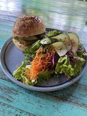 Vegan Sandwich at Gypsea in Puerto Viejo De Talamanca