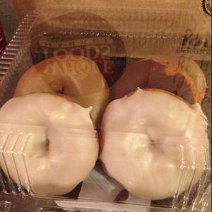prepackaged vegan donuts: 2 of each - chocolate, vanilla, & maple at Whole Foods Market - Scottsdale Rd in Phoenix