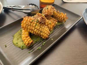 Corn ribs  at Harvest Kitchen in Tanunda