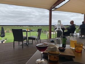 The view   at Harvest Kitchen in Tanunda