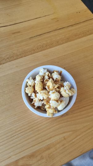 Salted caramel sundae at Harvest Kitchen in Tanunda