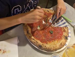   at Gino e Toto Sorbillo in Naples