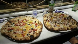 Pizza at Gino e Toto Sorbillo in Naples