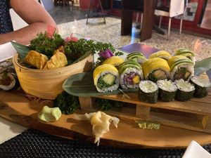 Vegan Freestyle Sushi  at Sushimari in Funchal